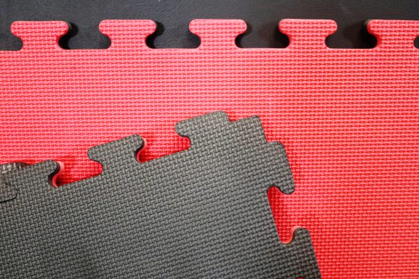 Jigsaw Mats 20mm red/black