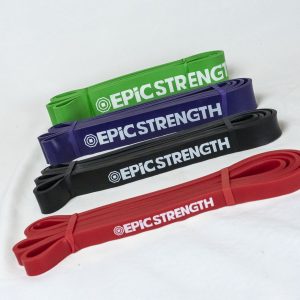 Resistance Bands, set of 4 Fitness Conditioning, EPiC STRENGTH