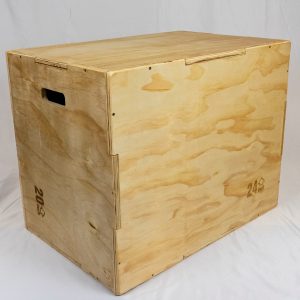 Plyometric Plyo Wooden Jump Box, 20*24*30